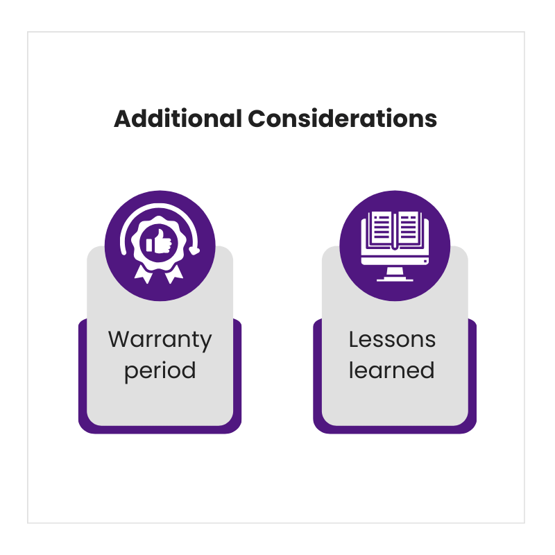 Additional Considerations
